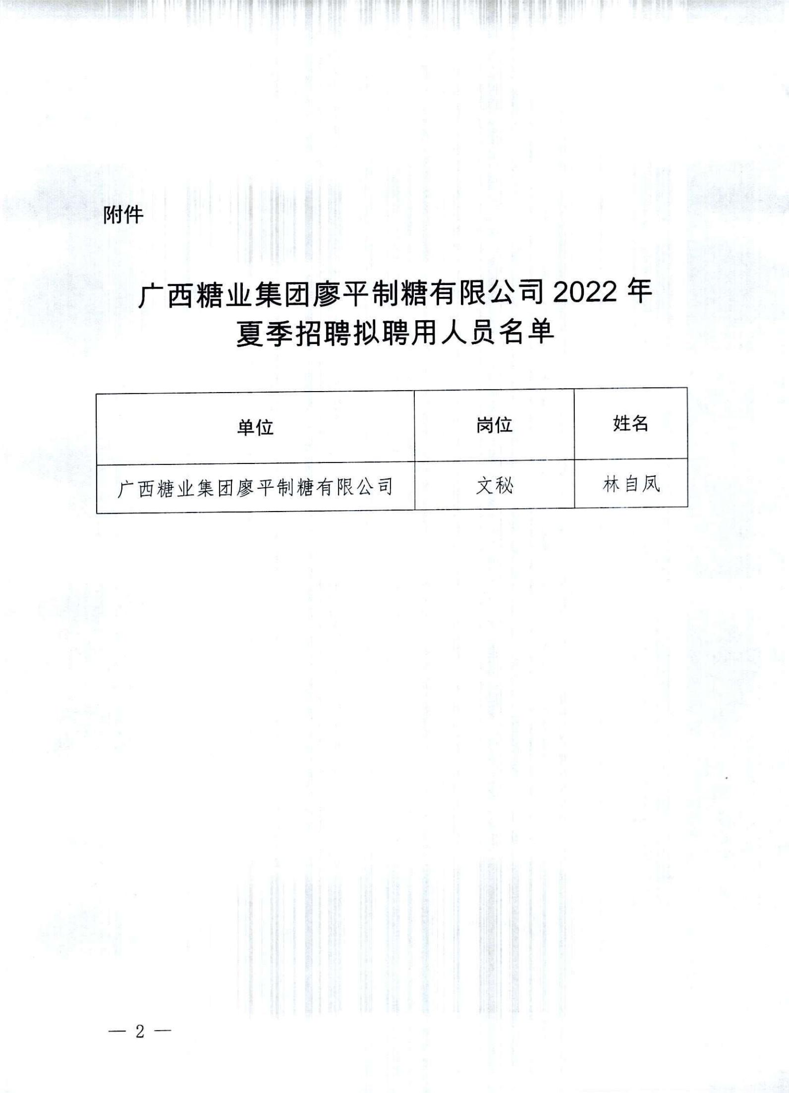 3  江南平台(中国)有限公司廖平制糖有限公司2022年夏季招聘拟聘用人员名单公示(1)_01.jpg